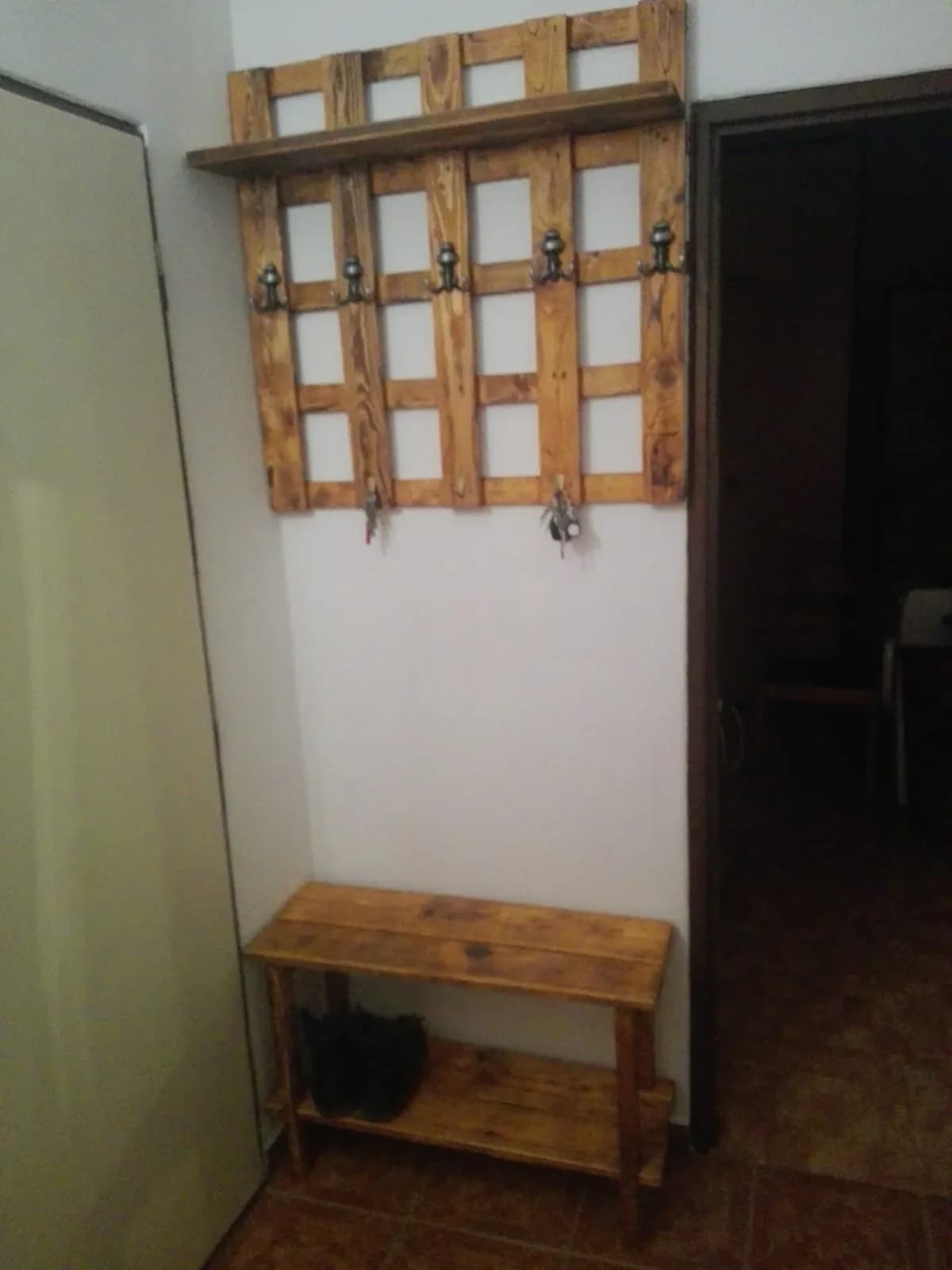 Celkový pohled na chodbu